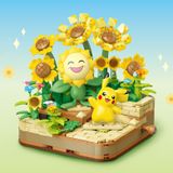  Đồ Chơi Lắp Ráp KEEPPLAY Pokemon Golden Flower Field PIKACHU & SUNFLORA K20245 Building Block - Simba Toys Vietnam 
