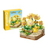  Đồ Chơi Lắp Ráp KEEPPLAY Pokemon Golden Flower Field PIKACHU & SUNFLORA K20245 Building Block - Simba Toys Vietnam 