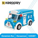  Đồ Chơi Lắp Ráp KEEPPLEY Doraemon Mini Car Bus K20407 