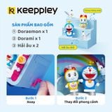  Đồ Chơi Lắp Ráp KEEPPLEY Doraemon Music TV K20408 - Tivi Phát Nhạc Building Block 