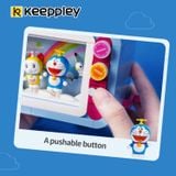  Đồ Chơi Lắp Ráp KEEPPLEY Doraemon Music TV K20408 - Tivi Phát Nhạc Building Block 