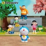  Đồ Chơi Lắp Ráp KEEPPLEY Doraemon Cement Pipe Lot Playground K20409 