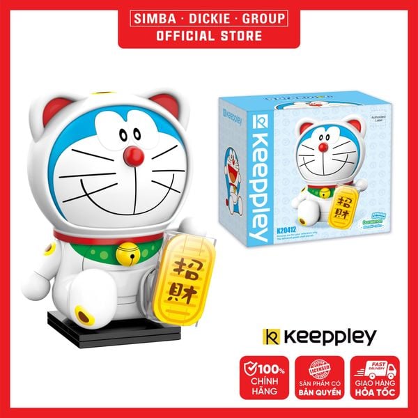  Đồ Chơi Lắp Ráp KEEPPLEY Doraemon Lucky K20412 