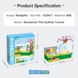  Đồ Chơi Lắp Ráp KEEPPLEY Doraemon Gulliver Tunnel K20417 - Đường Hầm Thu Nhỏ Building Block 