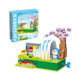  Đồ Chơi Lắp Ráp KEEPPLEY Doraemon Gulliver Tunnel K20417 - Đường Hầm Thu Nhỏ Building Block 