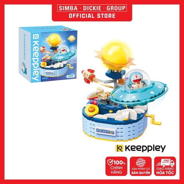  Đồ Chơi Lắp Ráp KEEPPLEY Doraemon Space Exploration K20421 