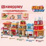  Đồ Chơi Lắp Ráp KEEPPLEY Naruto Hokage Ninja's Office Building K20514 