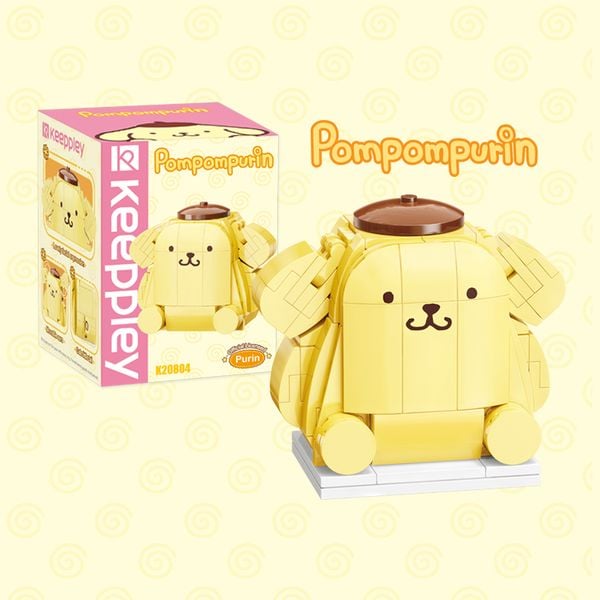  Đồ Chơi Lắp Ráp KEEPPLEY Sanrio Pompompurin K20804 