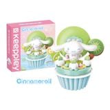  Đồ Chơi Lắp Ráp KEEPPLEY Sanrio Cupcake-Cinnamorall K20815 