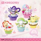  Đồ Chơi Lắp Ráp KEEPPLEY Sanrio Cupcake-Pompompurin K20816 