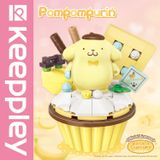  Đồ Chơi Lắp Ráp KEEPPLEY Sanrio Cupcake-Pompompurin K20816 