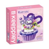  Đồ Chơi Lắp Ráp KEEPPLEY Sanrio Cupcake-Kuromi K20817 
