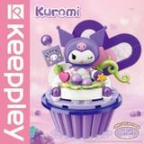  Đồ Chơi Lắp Ráp KEEPPLEY Sanrio Cupcake-Kuromi K20817 