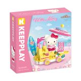  Đồ Chơi Lắp Ráp KEEPPLEY Sanrio Sunbath K20830 