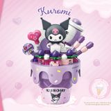  Đồ Chơi Lắp Ráp KEEPPLAY Sanrio Ice Cream Cone KUROMI K20845 Building Block - Simba Toys Vietnam 