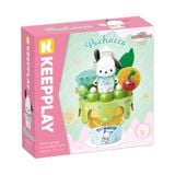  Đồ Chơi Lắp Ráp KEEPPLAY Sanrio Ice Cream Cone POCHACCO K20846 Building Block - Simba Toys Vietnam 