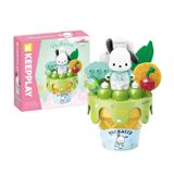  Đồ Chơi Lắp Ráp KEEPPLAY Sanrio Ice Cream Cone POCHACCO K20846 Building Block - Simba Toys Vietnam 
