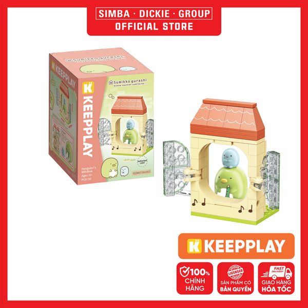  Đồ Chơi Lắp Ráp Keepplay Sumikko Penguin's Window K21202 - Simba Toys Vietnam 