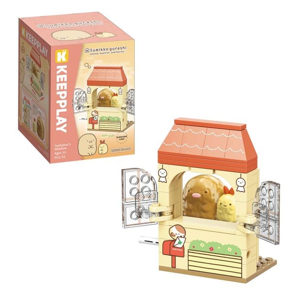  Đồ Chơi Lắp Ráp Keepplay Sumikko Tonkatsu's Window K21203 - Simba Toys Vietnam 