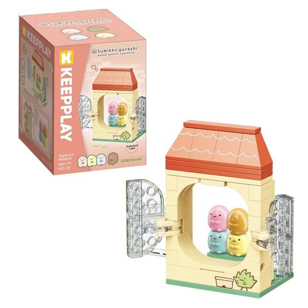  Đồ Chơi Lắp Ráp Keepplay Sumikko Tapioca's Window K21206 - Simba Toys Vietnam 