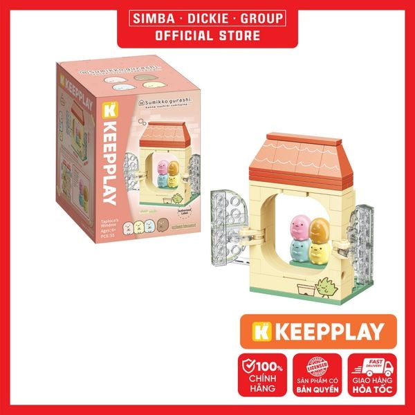  Đồ Chơi Lắp Ráp Keepplay Sumikko Tapioca's Window K21206 - Simba Toys Vietnam 