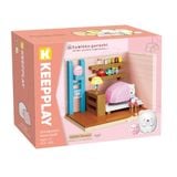  Đồ Chơi Lắp Ráp Keepplay Sumikko Shirokuma's Warm Quilt K21207 - Simba Toys Vietnam 