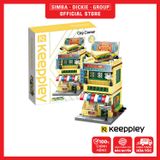  Đồ Chơi Lắp Ráp KEEPPLEY City Corner Hong Kong Style Restaurant Building Blocks K28002 