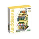 Đồ Chơi Lắp Ráp KEEPPLEY City Corner Hong Kong Style Restaurant Building Blocks K28002 