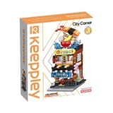  Đồ Chơi Lắp Ráp KEEPPLEY City Corner Japanese Food Building Blocks K28004 