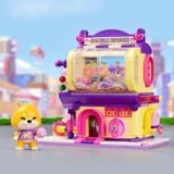  Đồ Chơi Lắp Ráp KEEPPLEY Shiba Inu Gashapon Machine Building Blocks K28010 