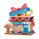  Đồ Chơi Lắp Ráp KEEPPLEY Lovely Street Poodle Toy Store Building Blocks K28011 