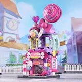  Đồ Chơi Lắp Ráp KEEPPLEY City Corner Sky Candy Shop Building Blocks K28012 
