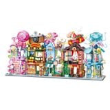  Đồ Chơi Lắp Ráp KEEPPLEY City Corner Sky Candy Shop Building Blocks K28012 
