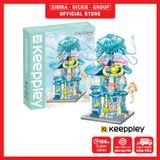  Đồ Chơi Lắp Ráp KEEPPLEY City Corner Summertime Aquarium Building Blocks K28014 