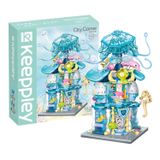 Đồ Chơi Lắp Ráp KEEPPLEY City Corner Summertime Aquarium Building Blocks K28014 