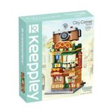  Đồ Chơi Lắp Ráp KEEPPLEY City Corner Vintage Photo Studio Building Blocks K28015 