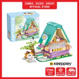  Đồ Chơi Lắp Ráp KEEPPLEY Lovely Street Calico Cat-Comic Book Store Building Blocks K28018 