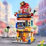  Đồ Chơi Lắp Ráp KEEPPLEY City Corner Korean Barbeque Restaurant Building Blocks K28024 