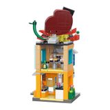  Đồ Chơi Lắp Ráp KEEPPLEY City Corner Korean Barbeque Restaurant Building Blocks K28024 
