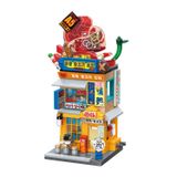  Đồ Chơi Lắp Ráp KEEPPLEY City Corner Korean Barbeque Restaurant Building Blocks K28024 