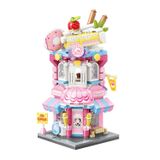  Đồ Chơi Lắp Ráp KEEPPLEY City Corner Sugary Mille-Feuille Shop Building Blocks K28027 