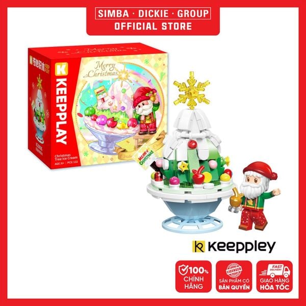  Đồ Chơi Lắp Ráp KEEPPLAY Christmas Tree Ice K29806 - Simba Toys Vietnam 
