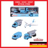  212057290 Bộ 4 Xe Mô Hình MAJORETTE MAERSK 4 Pieces Giftpack 