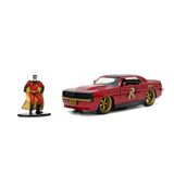  Đồ Chơi Xe Mô Hình JADA TOYS DC Comics Batman 1969 Chevrolet Camaro & Robin Figure 1:32 Diecast Toys 33088 