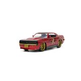  Đồ Chơi Xe Mô Hình JADA TOYS DC Comics Batman 1969 Chevrolet Camaro & Robin Figure 1:32 Diecast Toys 33088 