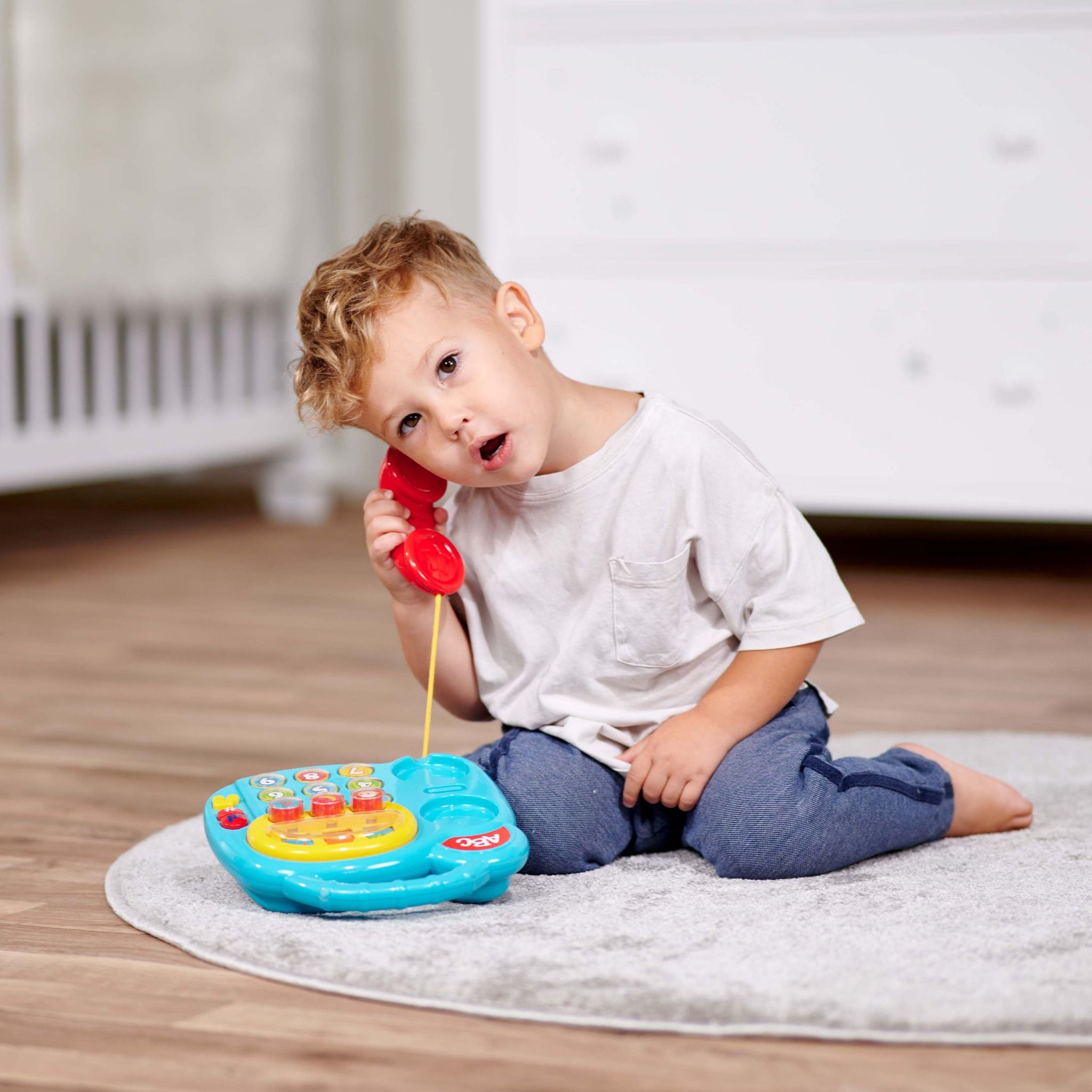  104010016 Đồ Chơi Trẻ Em ABC Telephone sắc màu 