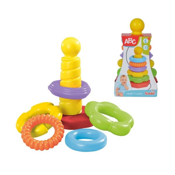  104018158 Đồ Chơi Trẻ Em Vòng xếp chồng ABC 