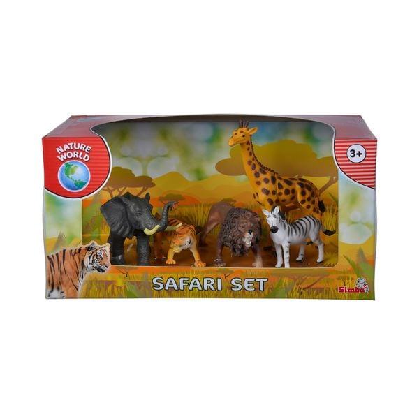  104322484 Bộ Đồ Chơi Động Vật Hoang Dã NATURE WORLD Safari Wild Animals Set 
