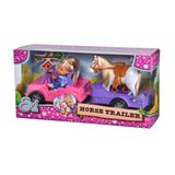  105737460 Đồ Chơi Búp Bê EVI LOVE Evi Horse Trailer 
