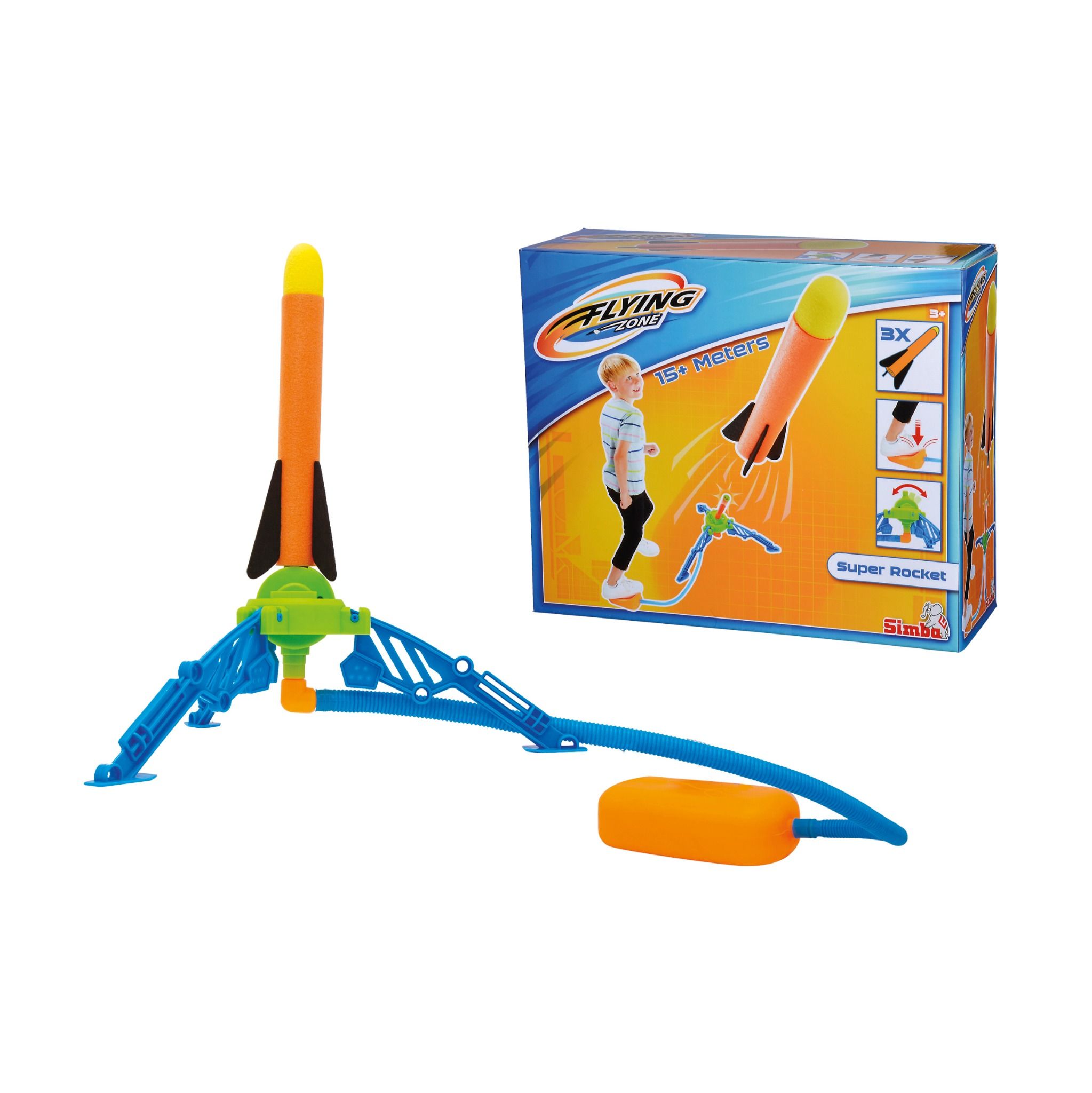  107206074 Đồ Chơi Phóng Tên Lửa SIMBA TOYS Super Rocket 